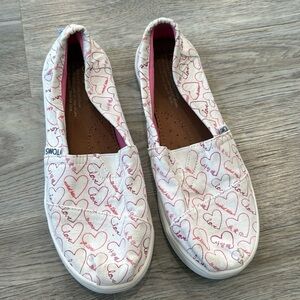 Toms Pink Love Languages youth 4.5 (BL)